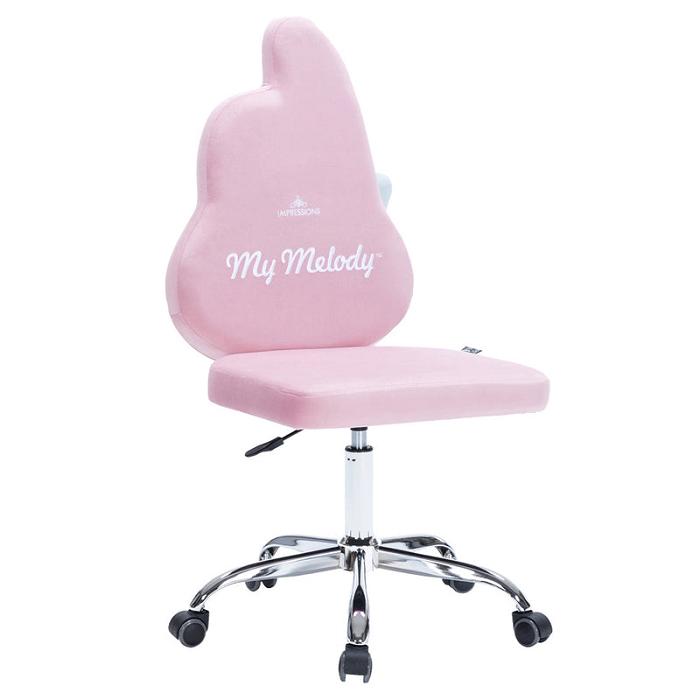 Pink Hello Kitty My Melody x Impressions Vanity Swivel Chair | CA_HK32835