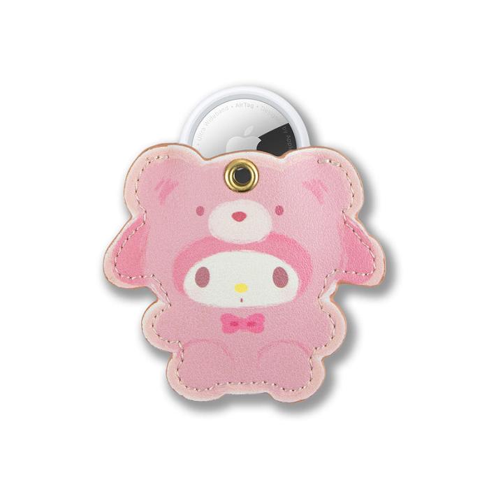 Pink Hello Kitty My Melody x Sonix AirTag Keychain (Latte Bears) | CA_HK88778