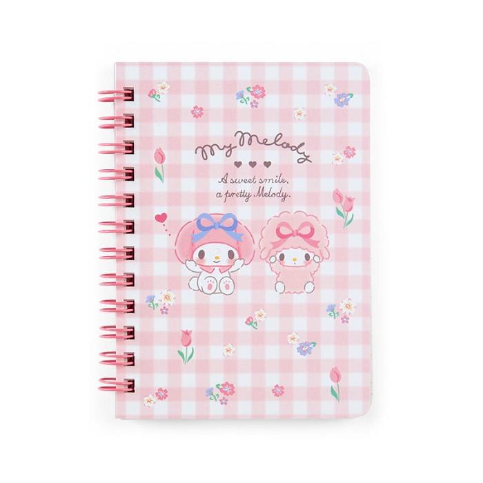 Pink Hello Kitty My Sweet Piano Compact Ruled Notebook | CA_HK36883