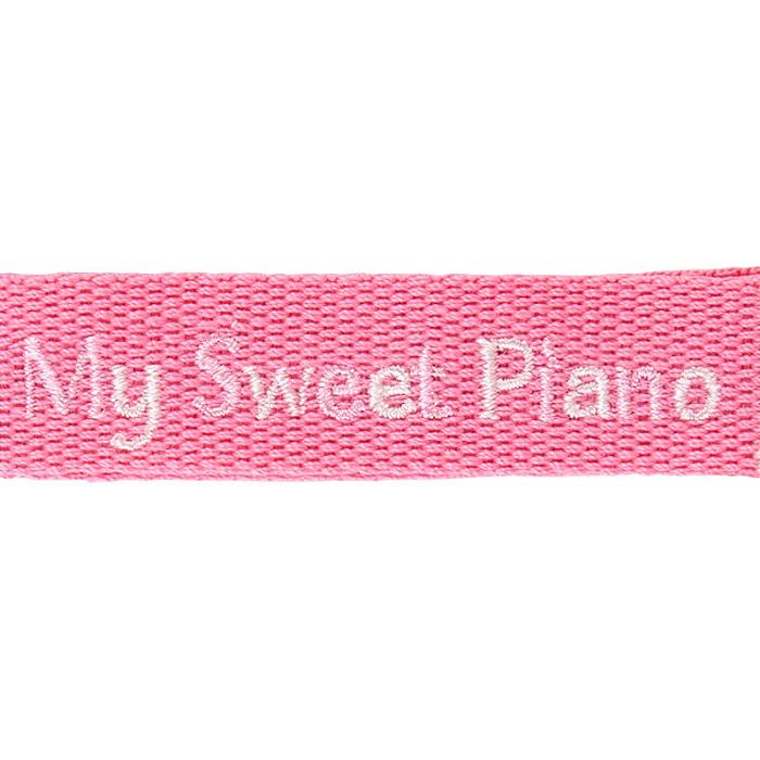 Pink Hello Kitty My Sweet Piano Logo Keychain (Sanrio Character Award Series) | CA_HK23992