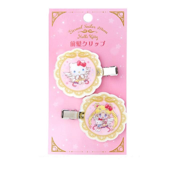 Pink Hello Kitty Pretty Guardian Sailor Moon Cosmos Hair Clips (Hello Kitty) | CA_HK89106