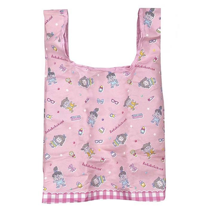 Pink Hello Kitty RururuGakuen Reusable Tote Bag | CA_HK21162