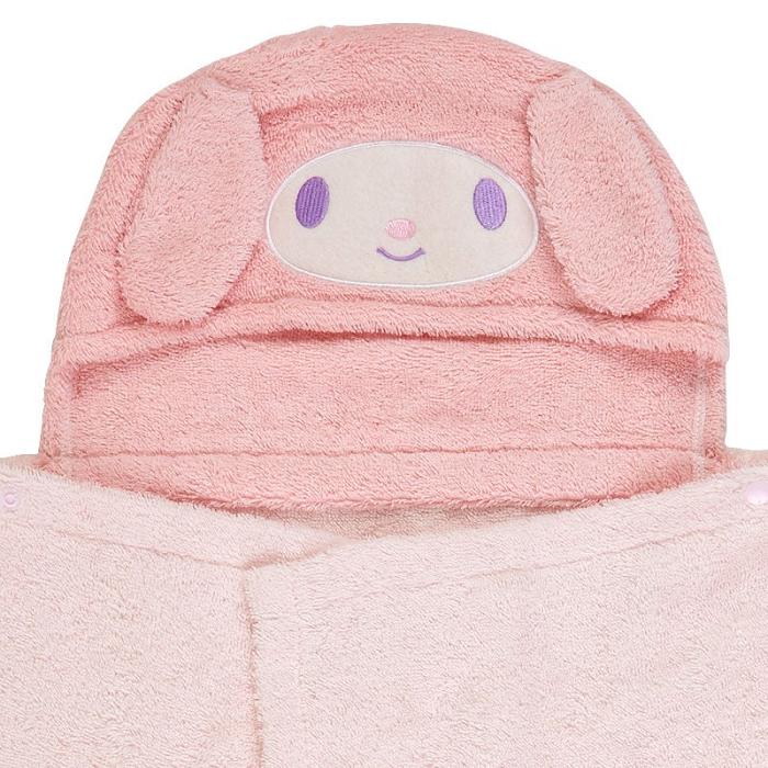 Pink Hello Kitty Sanrio Baby My Melody Hooded Bath Wrap | CA_HK65015