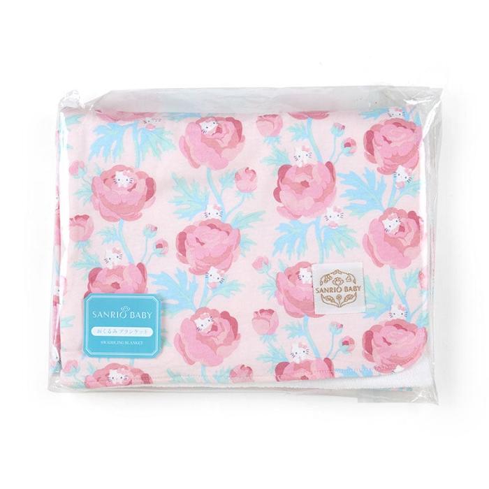 Pink Hello Kitty Sanrio Baby Organic Cotton Hello Kitty Swaddle Blanket | CA_HK33885