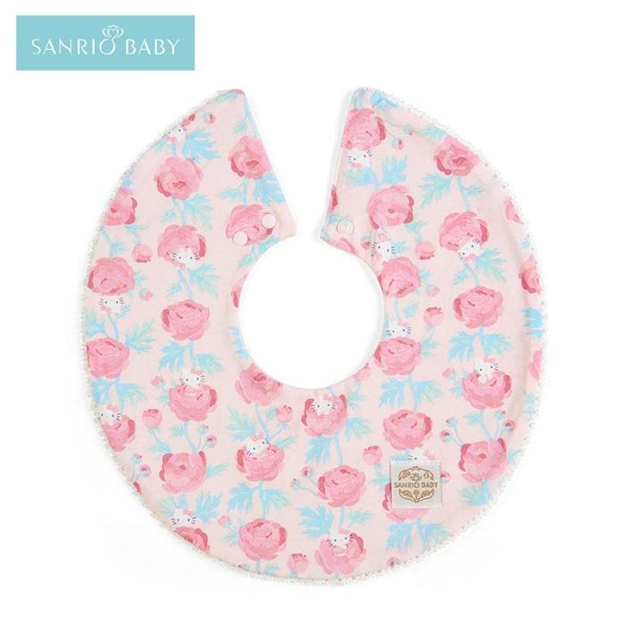 Pink Hello Kitty Sanrio Baby Organic Cotton Hello Kitty Bib | CA_HK29046