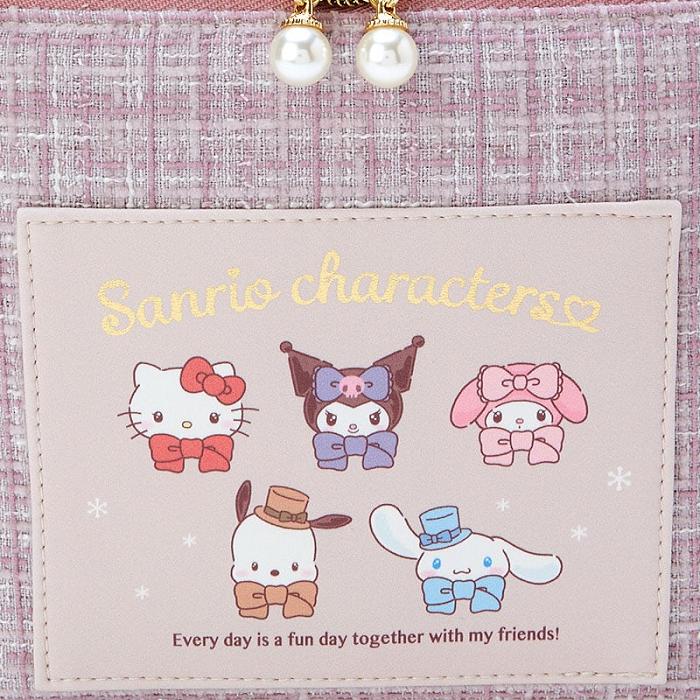 Pink Hello Kitty Sanrio Characters Cosmetic (Winter Tweed Series) | CA_HK51856