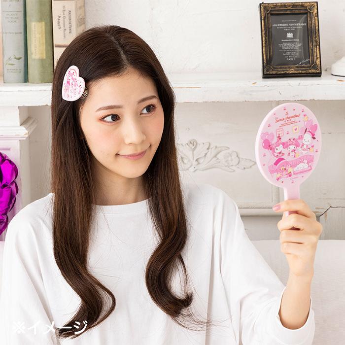 Pink Hello Kitty Sanrio Characters Hand Mirror (Staycation Series) | CA_HK15798