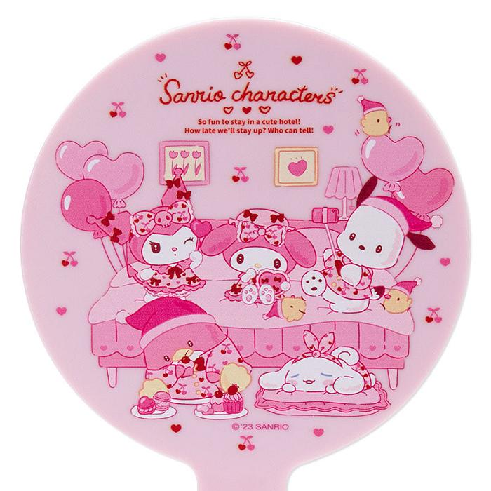 Pink Hello Kitty Sanrio Characters Hand Mirror (Staycation Series) | CA_HK15798