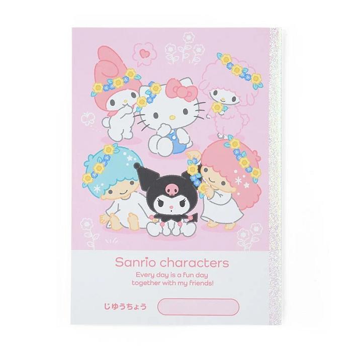 Pink Hello Kitty Sanrio Characters Notebook (Pink) | CA_HK10902