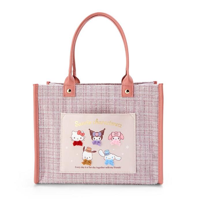 Pink Hello Kitty Sanrio Characters (Winter Tweed Series) | CA_HK15947