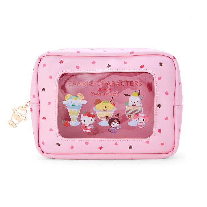 Pink Hello Kitty Sanrio Characters Zipper (Parfait Shop Series) | CA_HK41577