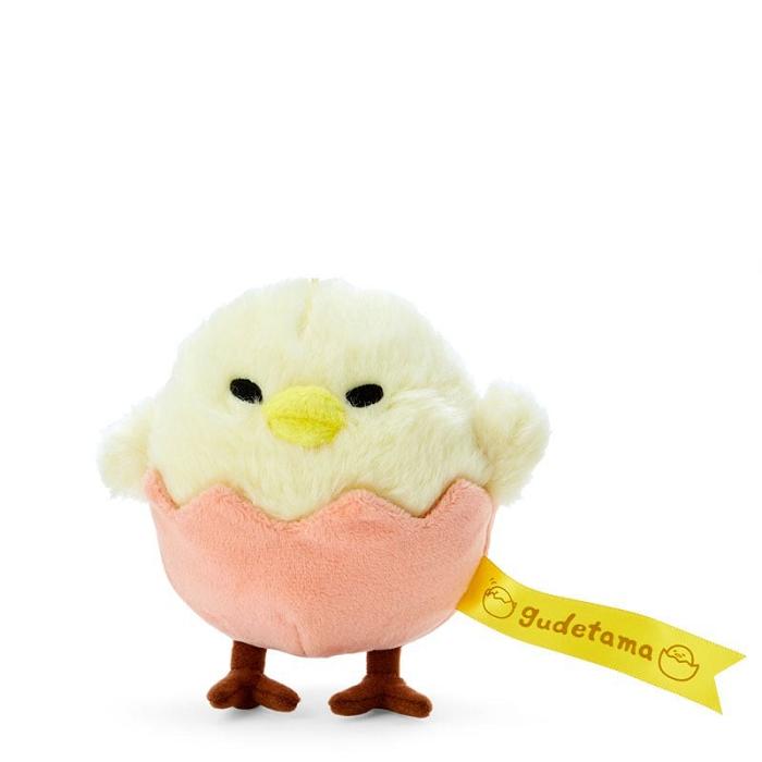 Pink Hello Kitty Shakipiyo Plush Mascot Keychain (Gudetama Land Series) | CA_HK70042