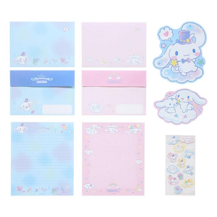 Pink / Blue Hello Kitty Cinnamoroll Classic Letter Set | CA_HK86661