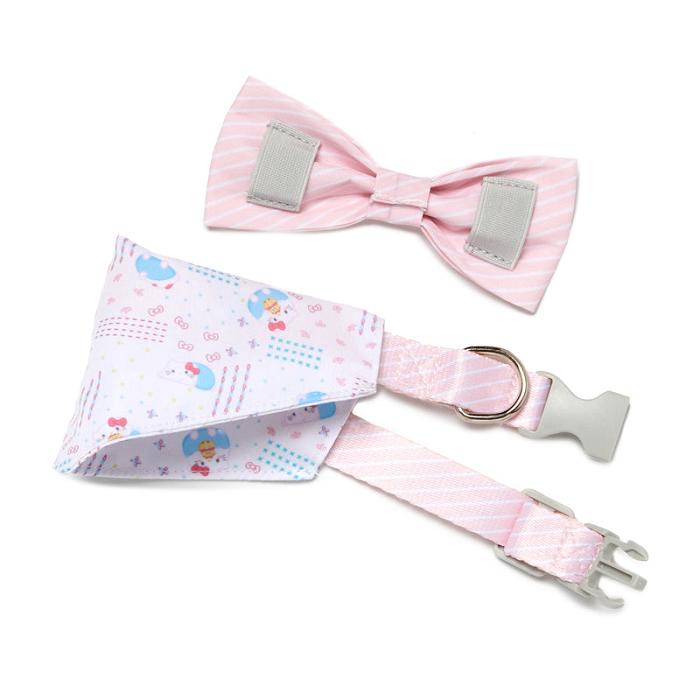 Pink / Blue Hello Kitty Hello Kitty Pet Collar Set (Sanrio Pet Collection) | CA_HK12208