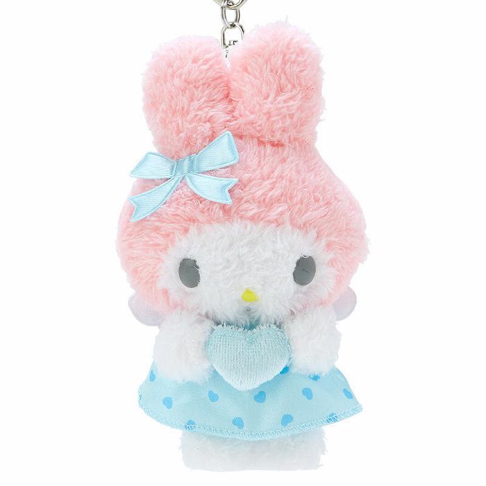 Pink / Blue Hello Kitty My Melody Plush Keychain Mascot (Dreaming Angel Series Pt 2) | CA_HK19715