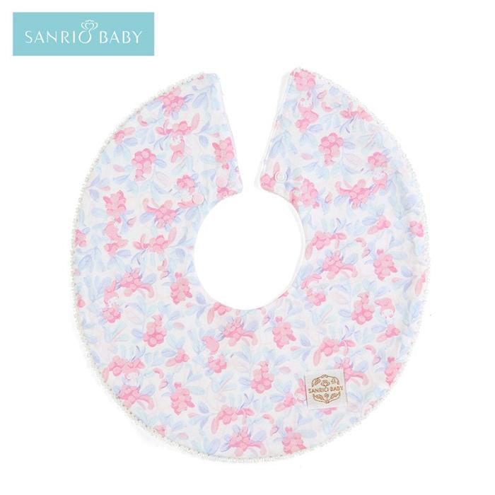 Pink / Blue Hello Kitty Sanrio Baby Organic Cotton My Melody Bib | CA_HK89670