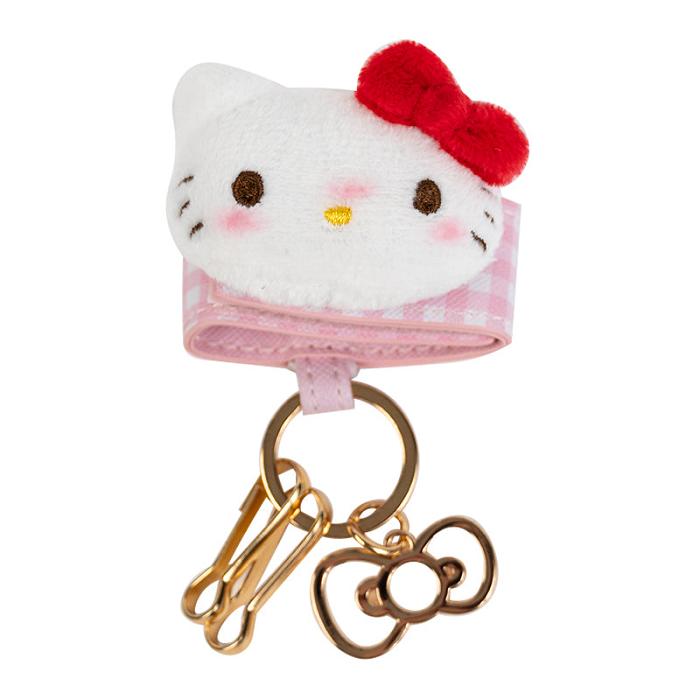 Pink / Gold Hello Kitty Hello Kitty 50th Anniv. Mascot Keychain (Full of Happy Series) | CA_HK46686