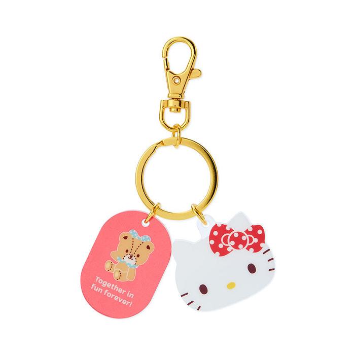 Pink / White Hello Kitty Hello Kitty Besties Keychain | CA_HK63986