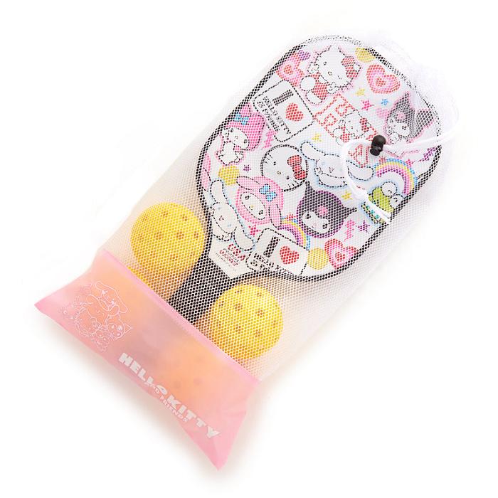 Pink / Yellow Hello Kitty Hello Kitty and Friends Pickleball Set | CA_HK49213