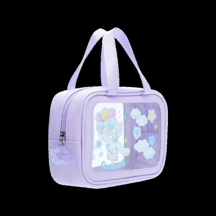 Purple Hello Kitty Cinnamoroll Balloons Mini Handbag | CA_HK44451