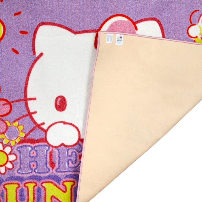 Purple Hello Kitty Hello Kitty Flower Bed Area Rug | CA_HK61074