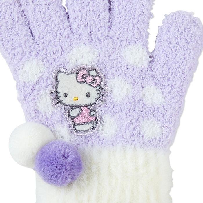 Purple Hello Kitty Hello Kitty Kids Cozy Gloves | CA_HK50615