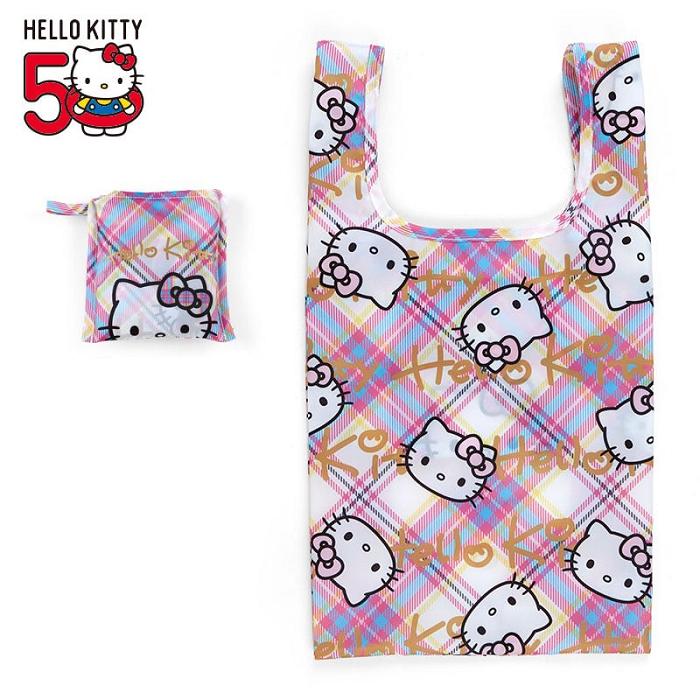 Purple Hello Kitty Hello Kitty Reusable (Hello Kitty Dress Tartan Series) | CA_HK47335