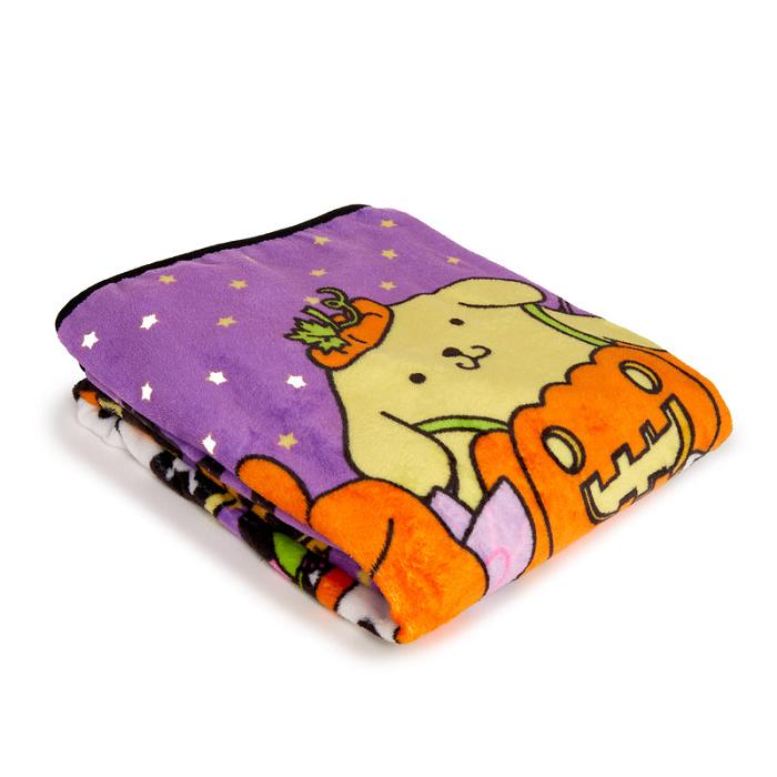 Purple Hello Kitty Hello Kitty and Friends Halloween Portrait Throw Blanket | CA_HK10017