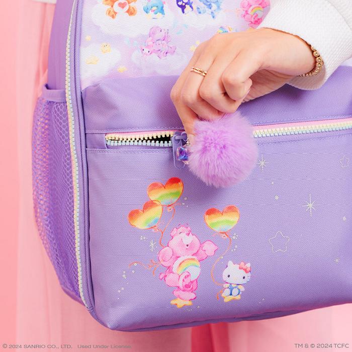 Purple Hello Kitty Hello Kitty and Friends x Care Bears Igloo Mini Backpack Cooler | CA_HK36995