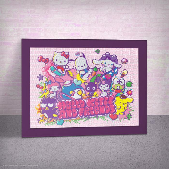 Purple Hello Kitty Hello Kitty and Friends Tokyo Skate 1000-Pc Puzzle | CA_HK48827