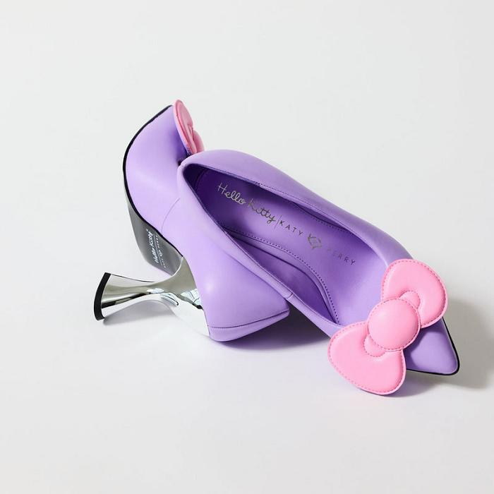 Purple Hello Kitty Hello Kitty x Katy Perry Bow Heel (Purple) | CA_HK53752