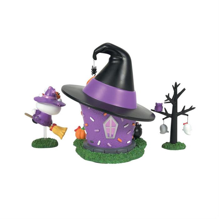 Purple Hello Kitty Hello Kitty's Halloween Witch Tower Figurine Set | CA_HK58130