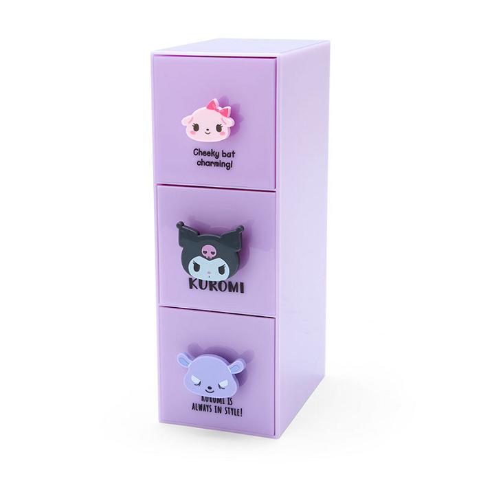 Purple Hello Kitty Kuromi 3-Tier Besties Stacking Container | CA_HK78402