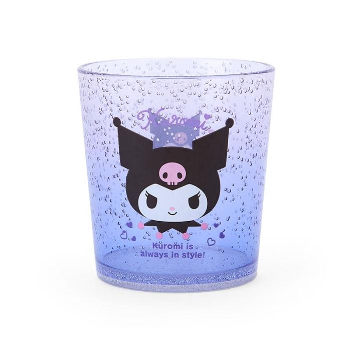 Purple Hello Kitty Kuromi Bubbles Plastic Cup | CA_HK77349