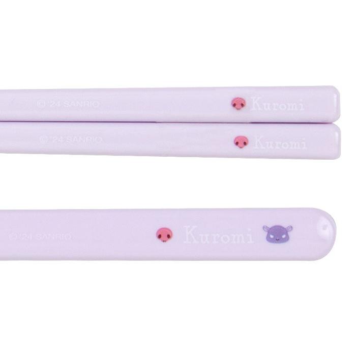 Purple Hello Kitty Kuromi Everyday Chopsticks & Spoon Set | CA_HK15017