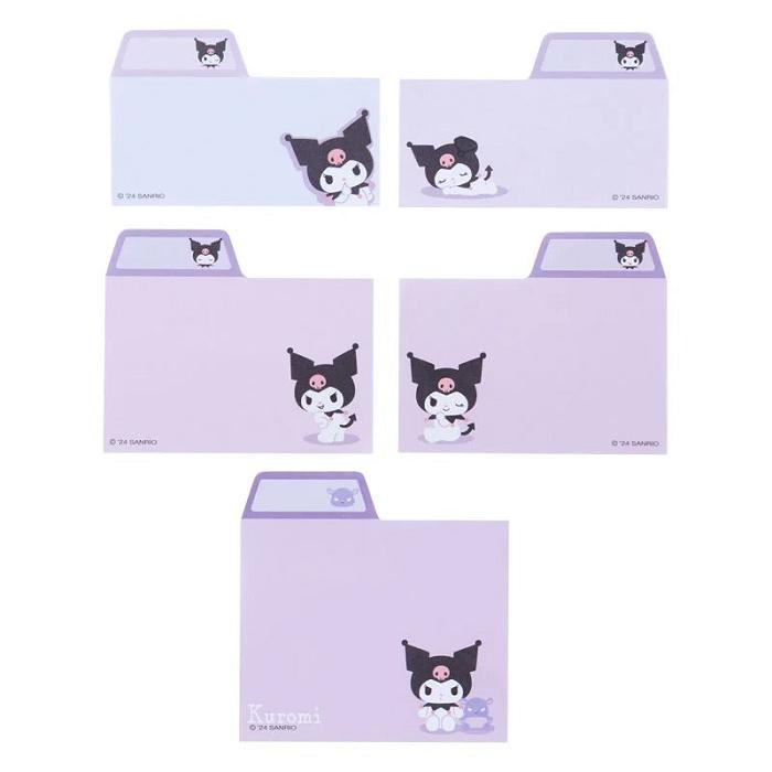 Purple Hello Kitty Kuromi Index Tab Sticky Notes | CA_HK78639