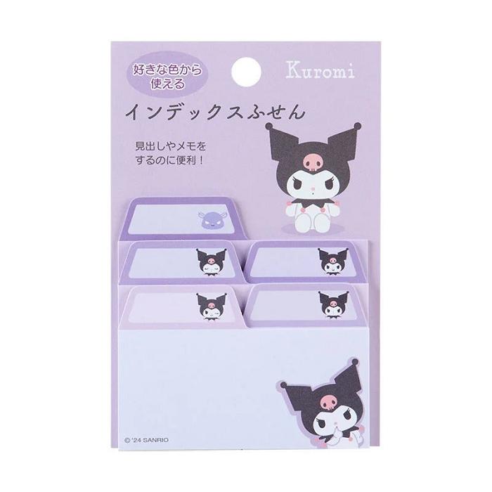 Purple Hello Kitty Kuromi Index Tab Sticky Notes | CA_HK78639