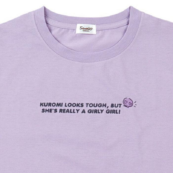 Purple Hello Kitty Kuromi Relaxed Tee | CA_HK21779