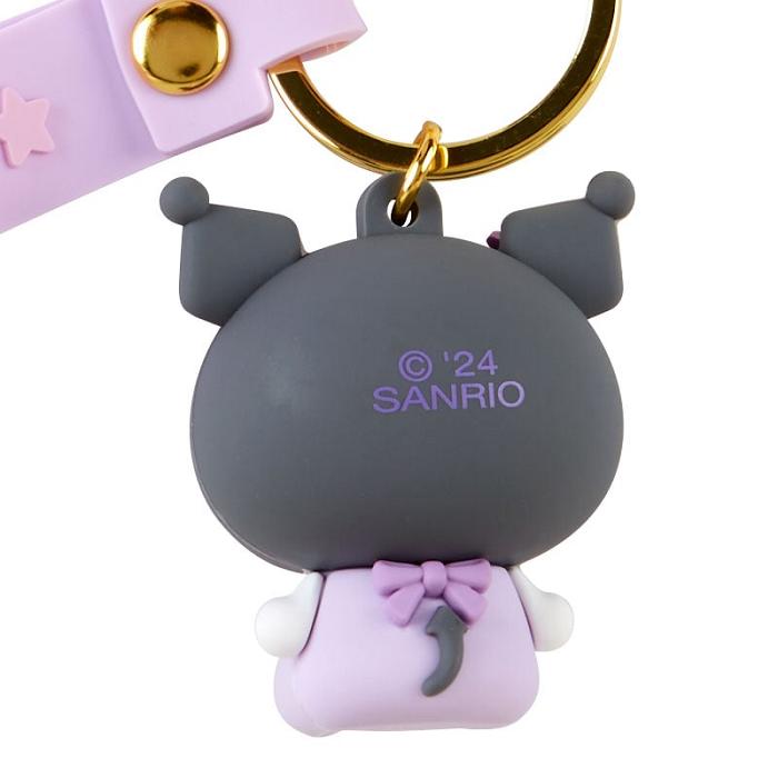 Purple Hello Kitty Kuromi Signature Keychain (Baby Series) | CA_HK25068