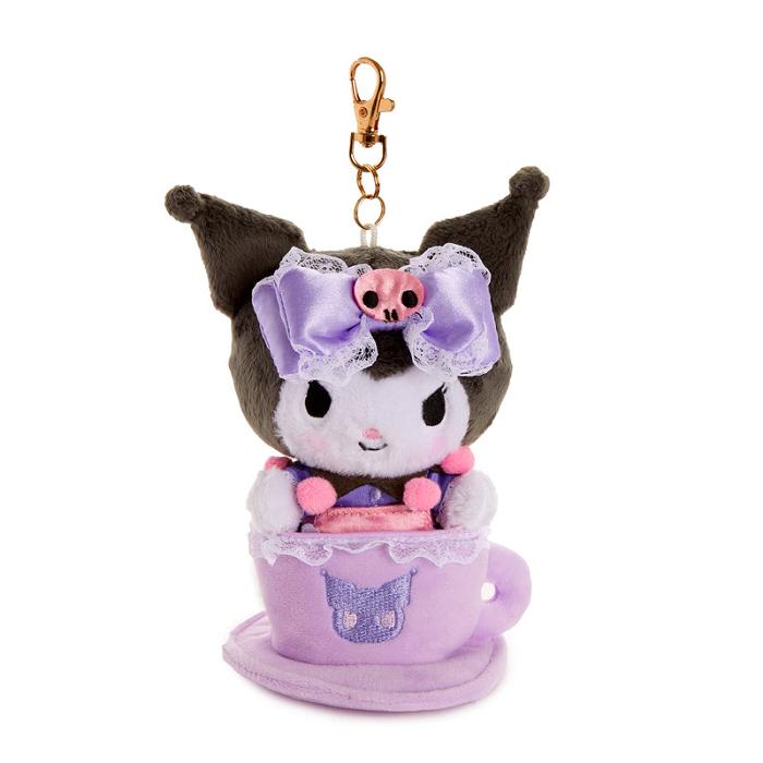 Purple Hello Kitty Kuromi Soft Mascot Plush (Cafe Series) | CA_HK93612