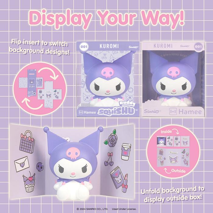 Purple Hello Kitty Kuromi SquiSHU (Series Buddy 001) | CA_HK35371