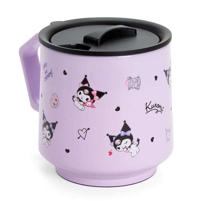 Purple Hello Kitty Kuromi Stainless Steel Mug | CA_HK59090