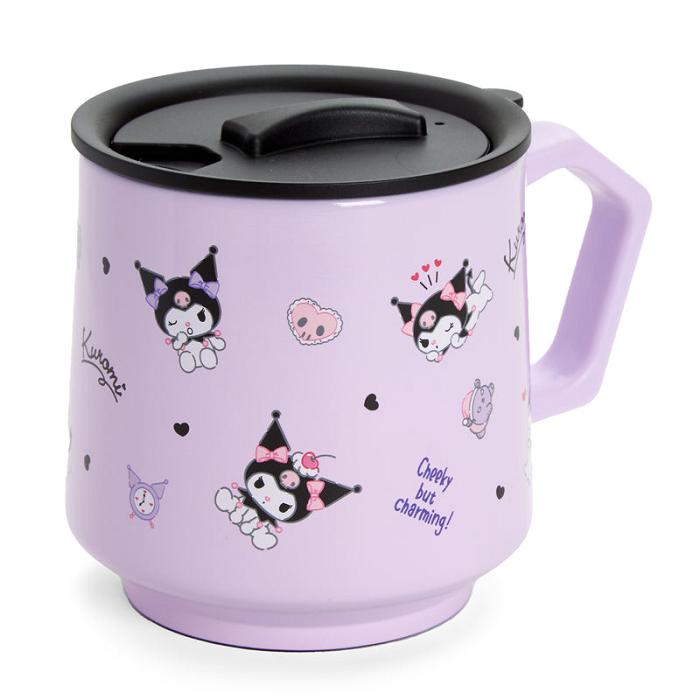 Purple Hello Kitty Kuromi Stainless Steel Mug | CA_HK59090