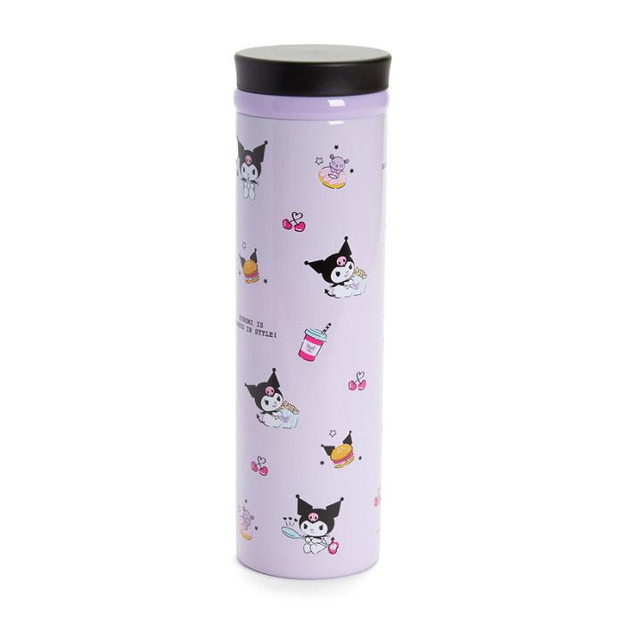 Purple Hello Kitty Kuromi Stainless Steel Bottle | CA_HK89629