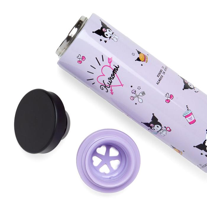 Purple Hello Kitty Kuromi Stainless Steel Bottle | CA_HK84311