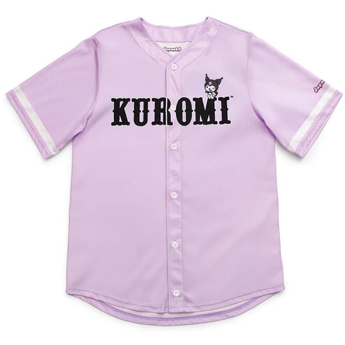 Purple Hello Kitty Kuromi x JapanLA Baseball Jersey | CA_HK31574