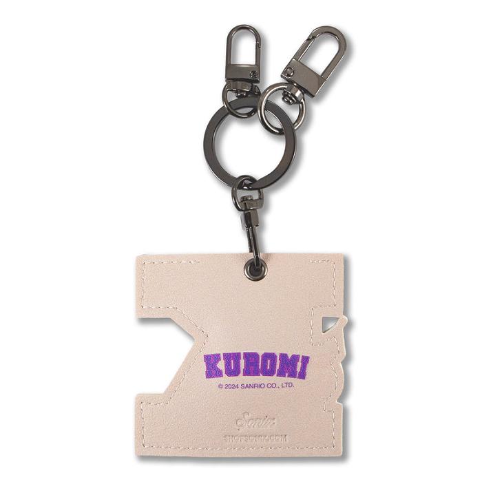 Purple Hello Kitty Kuromi x Sonix College Letters AirTag Keychain | CA_HK82276