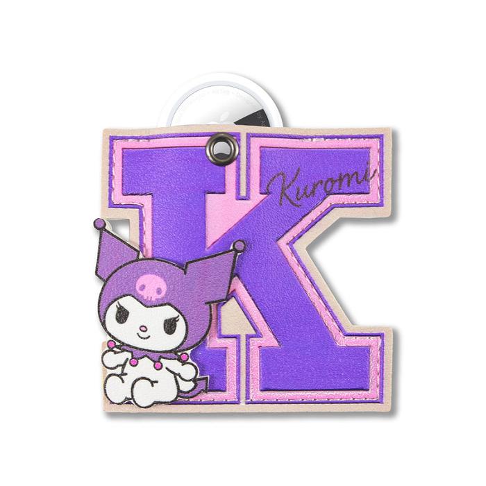 Purple Hello Kitty Kuromi x Sonix College Letters AirTag Keychain | CA_HK82276