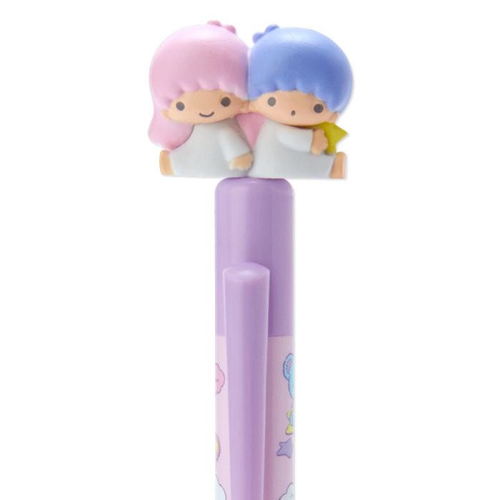 Purple Hello Kitty LittleTwinStars Mascot Ballpoint Pen | CA_HK33195