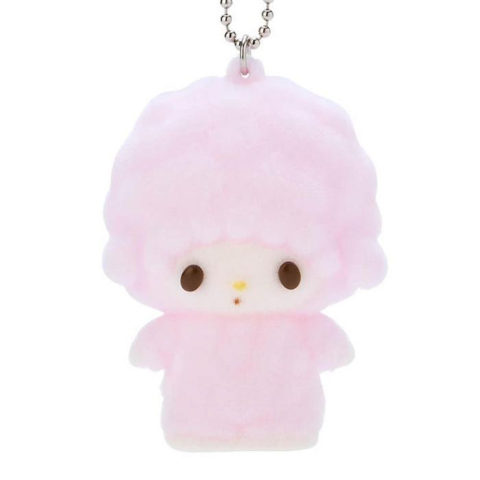 Purple Hello Kitty My Sweet Piano Flocked Keychain Mascot | CA_HK39862